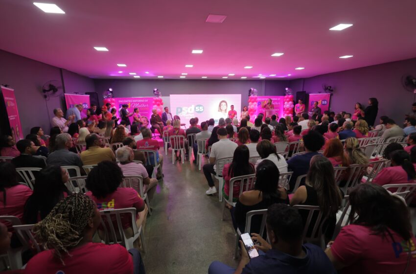 Goiás: encontro de lideranças e filiadas em Águas Lindas